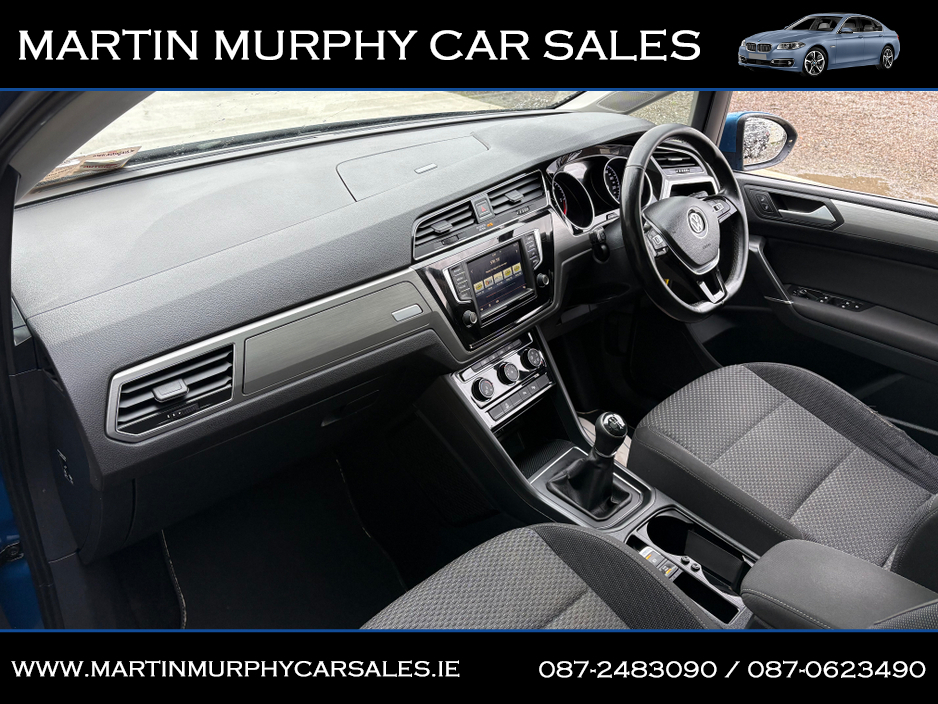2016 Volkswagen Touran COMFORTLINE 1.6 TDI 110 BHP €12,950