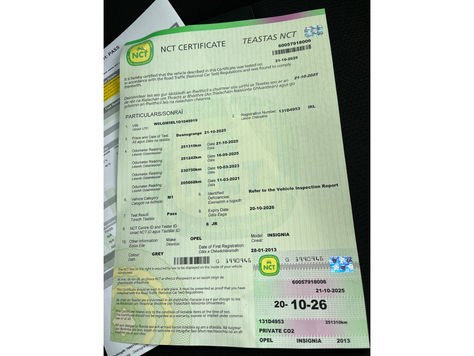 2013 Opel Insignia 2.0CDTI 130PS SC €4,450