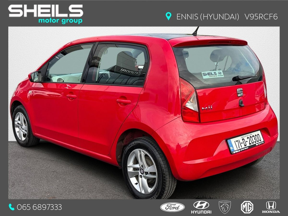 2017 SEAT Mii 1.0 75hp Cosmopolitan 5D €9,950