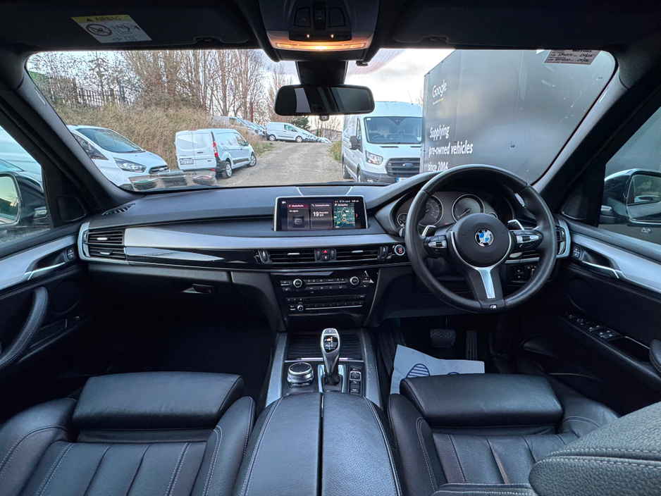 2018 BMW X5 3.0 M50D 395 BHP M SPORT 2 SEAT COMMERCIAL // NO VAT // STUNNING CONDITION // LOW MILEAGE // 395 BHP // €39,950