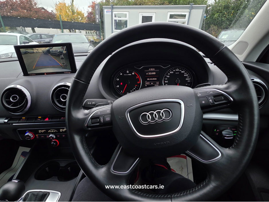 2014 Audi A3 Saloon ONLY 16,325KM !!! 1.4 TFSI AUTO - REV CAMERA - PARKING SENSORS - ALLOYS - LOW TAX BAND LOW MILEAGE €15,450