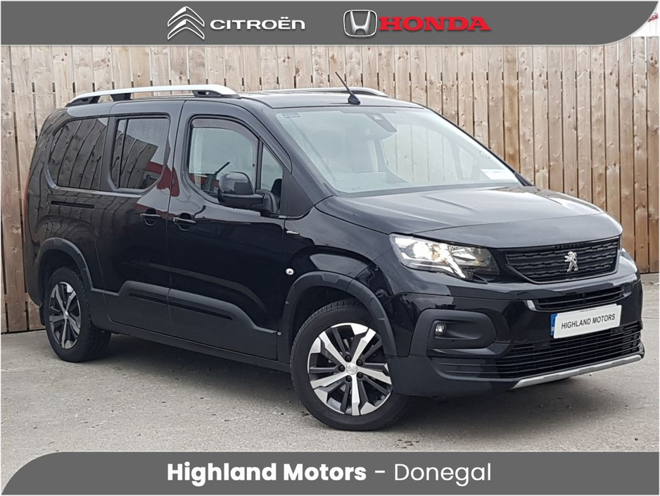 2020 Peugeot Rifter 1.5 BlueHDi 130bhp Auto LWB GT Line €21,950