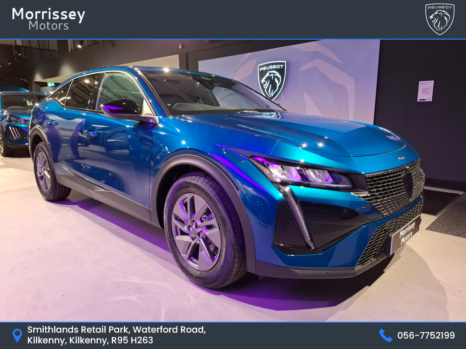 2026 Peugeot 408 HYBRID 145BHP e-DCS6 €40,900