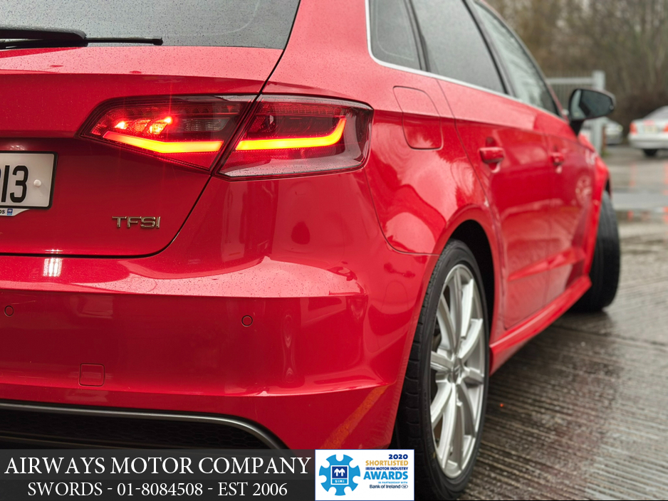 2015 Audi A3 1.4 TFSI S-LINE 5DR  - LOW KMS €14,950