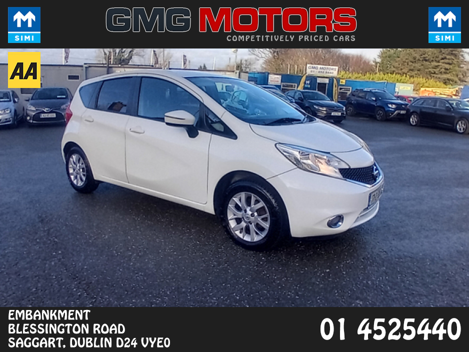 2017 Nissan Note 1.2 SV E6 4DR PET €8,950