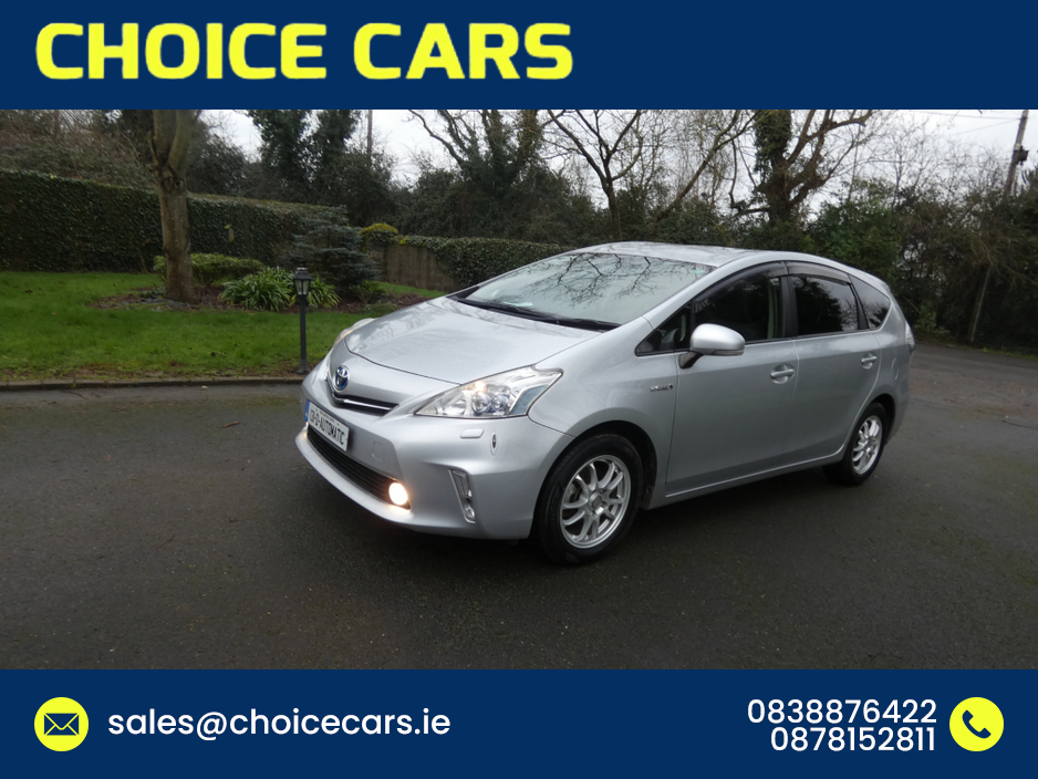 2013 Toyota Prius+ 1.8 AUTO HYBRID 7 SEATER €10,750