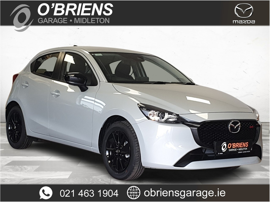 2025 Mazda Mazda2 e-Skyactiv G 90hp 6MT HOMURA - 5 Years Warranty Remaining €24,900
