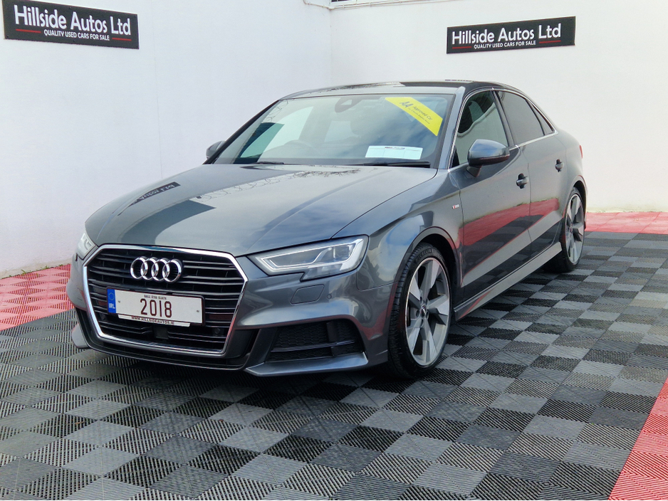 2018 Audi A3 Saloon *DEPOSIT NOW TAKEN*  S-LINE 1.4 PETROL AUTOMATIC VIRTUAL DASH €21,950
