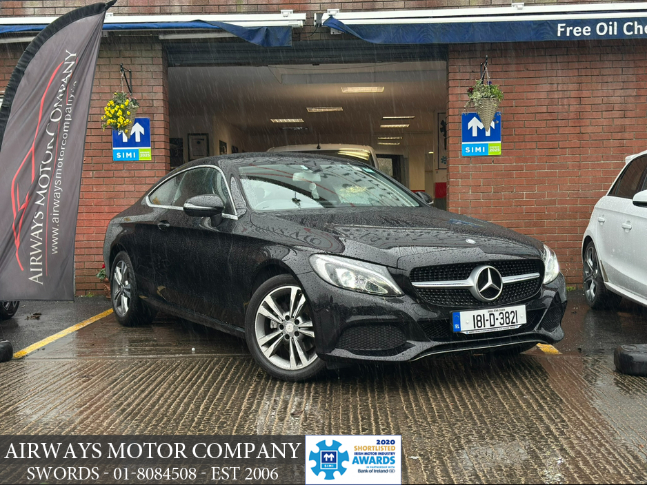 2018 Mercedes-Benz C Class C180 COUPE SPORT 2DR €22,950