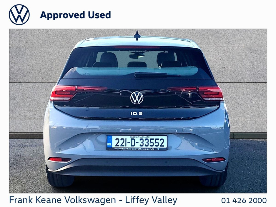 2022 Volkswagen ID.3 58KWH LIFE *PCP FINANCE AVAILABLE* *HEATED SEAT & STEERING WHEEL* *CARPLAY & ANDROID AUTO* * BATTERY CERTIFIED* €19,995