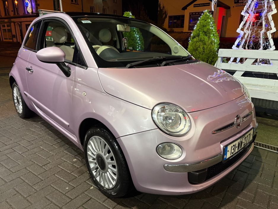 2013 Fiat 500 1.2 Lounge 69BHP - Pink! €5,999