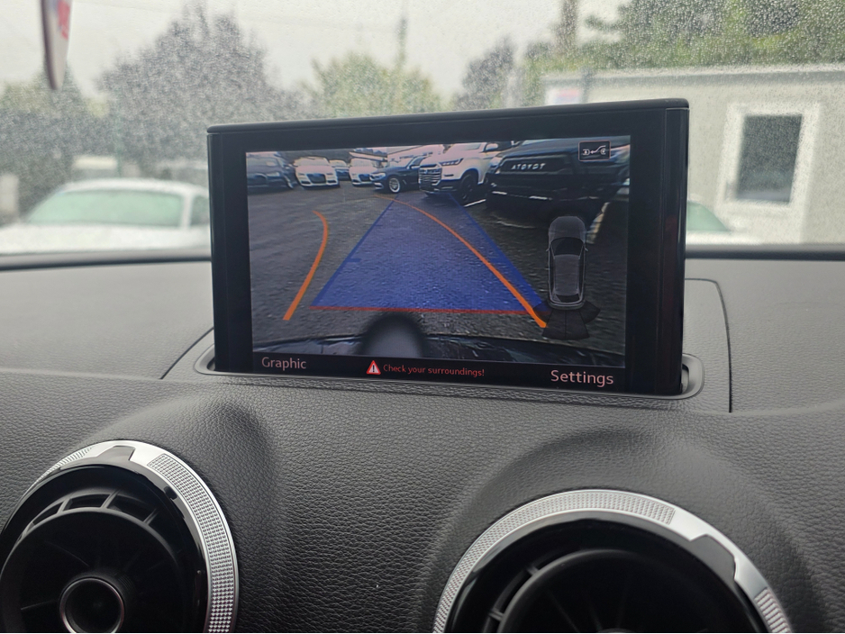 2015 Audi A3 1.4 FULL LEATHER SEATS  HIGHLINE PRIVACY GLASS REV CAMERA BLUETOOTH PARKING SENSORS ALLOYS  - LOW TAX BAND €14,950