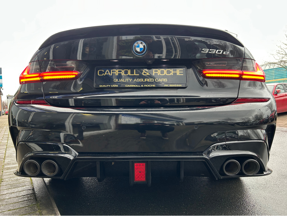 2022 BMW 3 Series Ultimate M-3 Styled 330e-PHEV - Must See To Appreciate - Black + Ivory Leather - Full Spec . Top Trade-ins + Finance Deals - Assured Dealer Warranty - €32,950