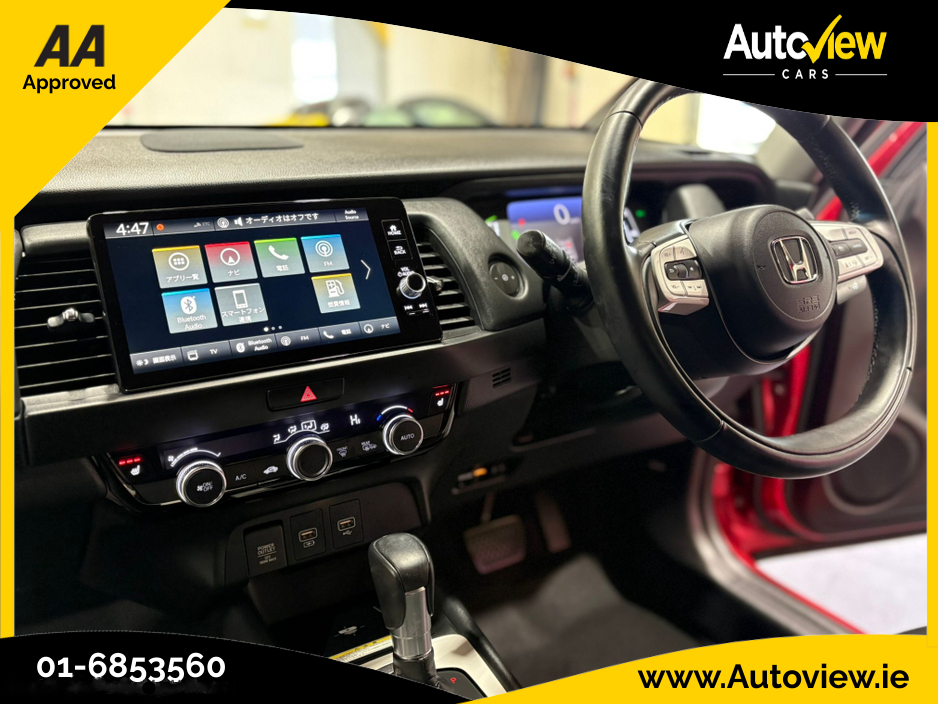 2021 Honda Fit /Jazz EX Sport New Model 1.5 Self-Charging Hybrid Automatic. AA APPROVED // FINANCE & NATIONWIDE DELIVERY AVAILABLE // SIMI DEALER €19,995