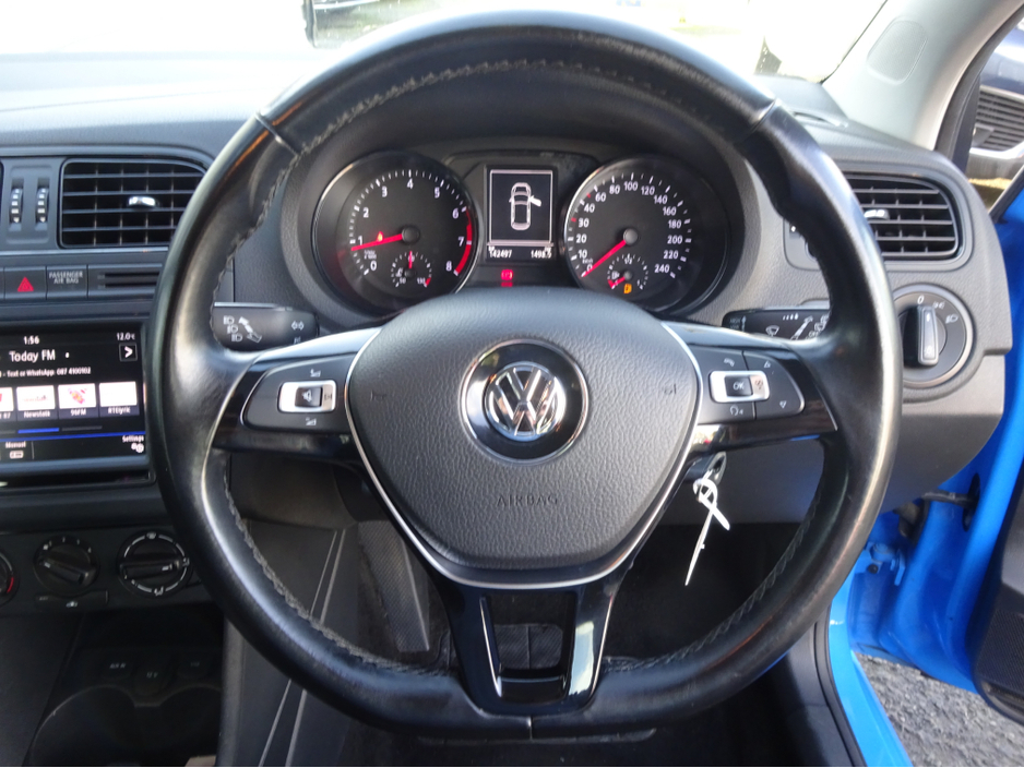 2017 Volkswagen Polo TRENDLINE 1.0 60HP MANUAL 5 SPEED 5 DOOR KEY 131 €9,950