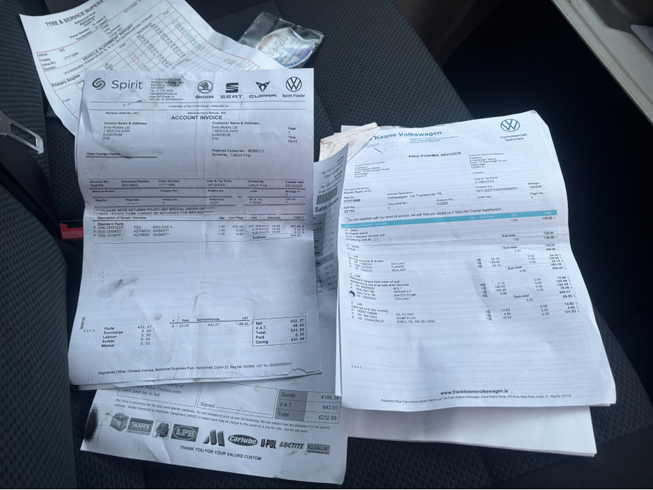 2017 Volkswagen Transporter T6 3000KG TDI 150HP //€16950 INC VAT//AIR CON//PARKING SENSORS// €13,780