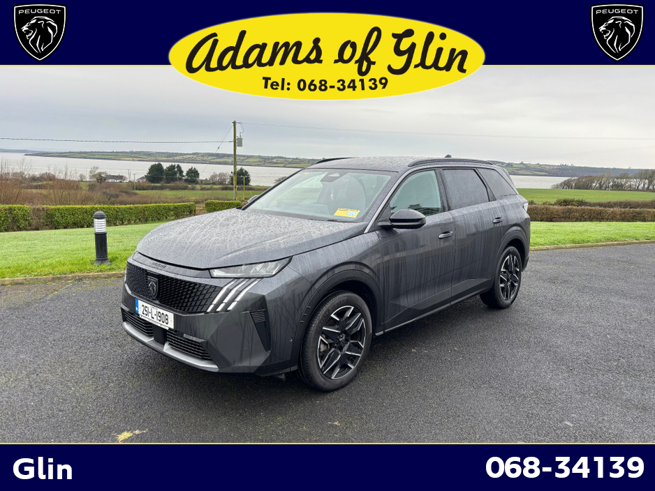 2025 Peugeot 5008 ALLURE Hybrid 145bhp E-DSC €48,950