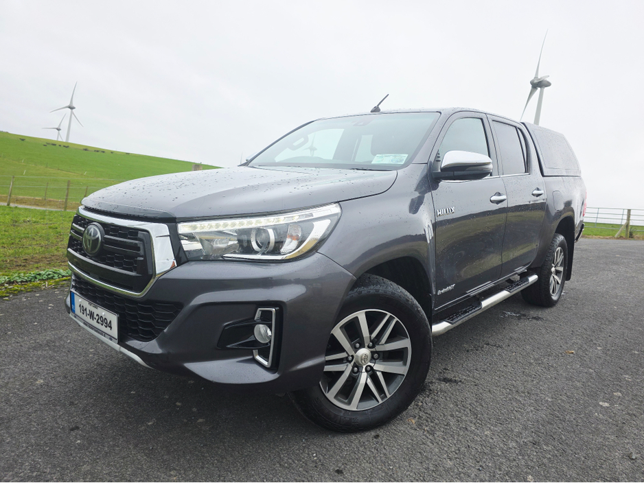 2019 Toyota Hilux 2.4D4D INVINC 148BHP D/C €29,950