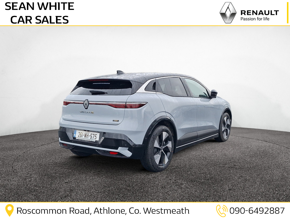 2026 Renault Megane TECHNO EV60 220BHP AC11K