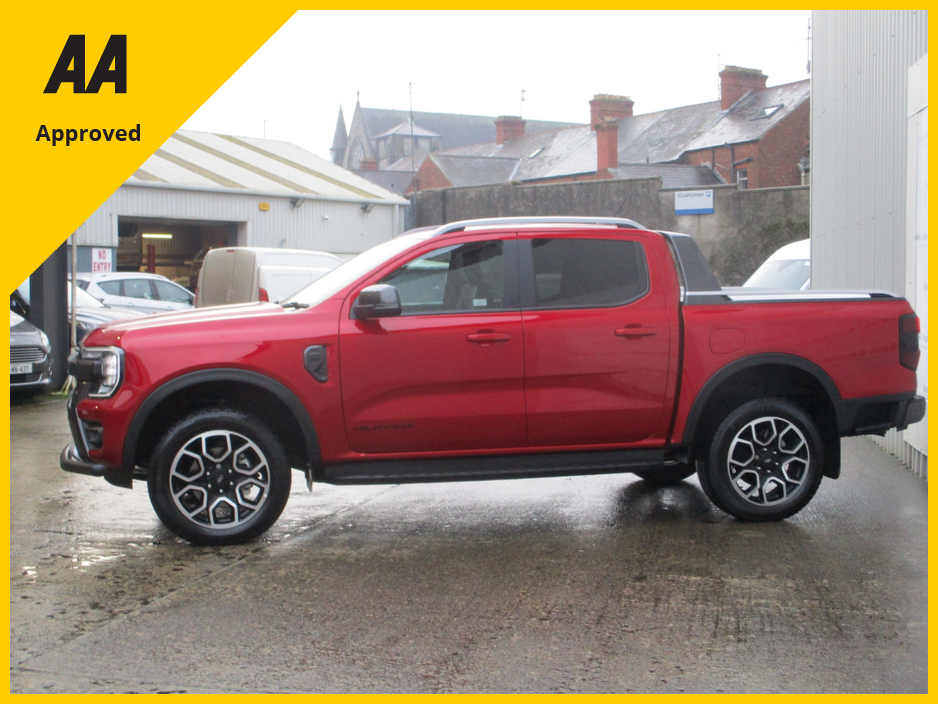 2025 Ford Ranger EX DEMO MODEL WITH ONLY 6000 KMS D/CAB WILDTRAK - 2.0TD AUTOMATIC !! PRICE PLUS VAT €52,000