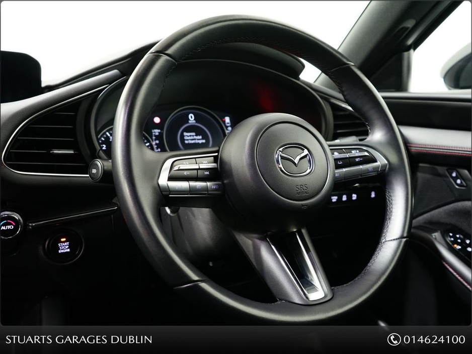 2023 Mazda Mazda3 2.0P 5DR HOMURA*KEYLESS, HEADS UP, NAV, TRAFFIC SIGN RECOGNITION, REAR CAMERA, ADAP CRUISE, LANE DEPARTURE, HEATED SEATS, DUAL CLIMATE, BLIND SPOT DET €29,945