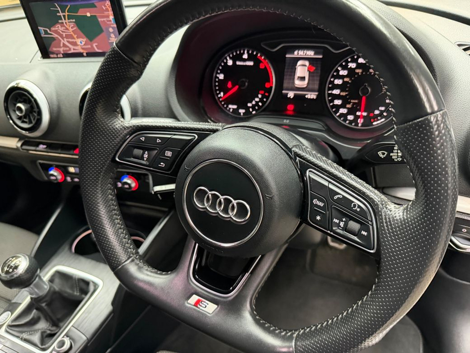 2018 Audi A3 1.6 TDI 116 BLACK EDITION S/S 4DR 116PS €23,450