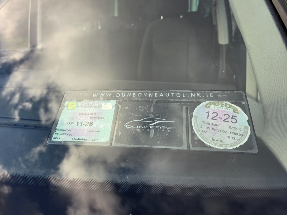 2016 SEAT Alhambra 2.0 TDI CR SE ECOMOTIVE 150PS 5DR €11,450