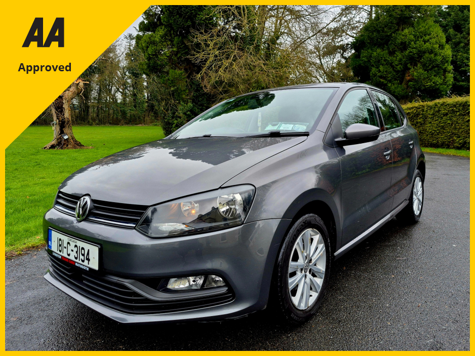 2018 Volkswagen Polo Comfortline 1.0 60HP MANUAL 5SPEED 5DR €11,995