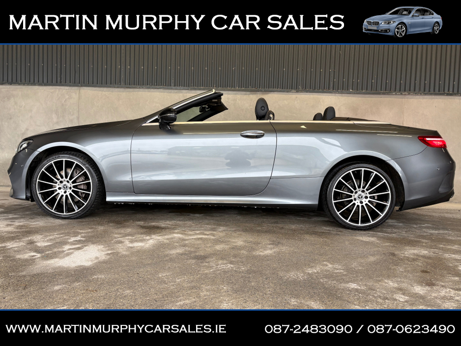 2019 Mercedes-Benz E Class E220 D AMG LINE 4MATIC SOFT TOP CABRIOLET €37,950