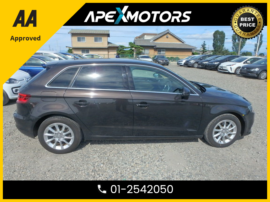 2016 Audi A3 FINANCE ARRANGED * 1.4 PETROL AUTO * NEW NCT DEC-27 * IMMACULATE * CREAM LEATHER INTERIOR * HEATER SEATS  * ELECTRIC SEATS * STAMPED SERVICE HISTORY * AA APPROVED * 101 SAFETY CHECKLIST * AUTOMATIC €14,949