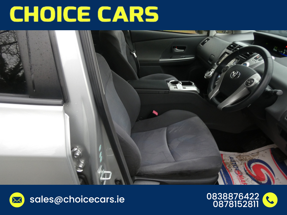 2013 Toyota Prius+ 1.8 AUTO HYBRID 7 SEATER €10,750