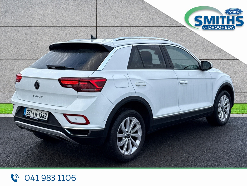2023 Volkswagen T-Roc STYLE 1.5TSI 150HP €32,950