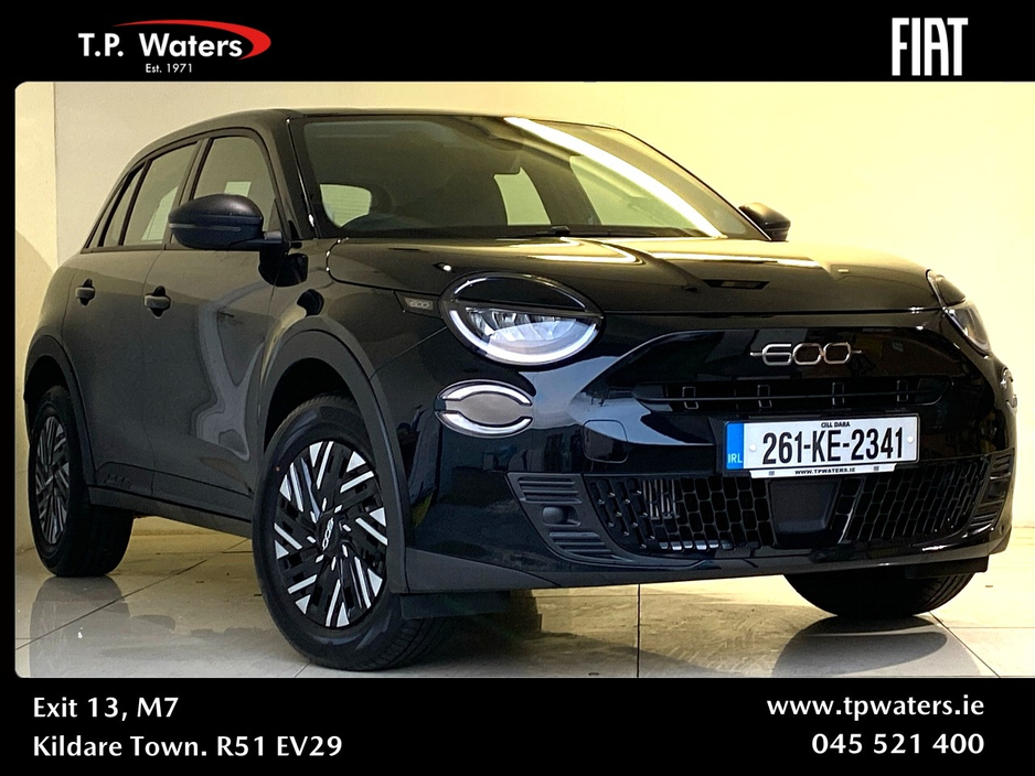 2026 Fiat 600 1.2 HYBRID - AUTOMATIC - 5 YEAR WARRANTY €27,950