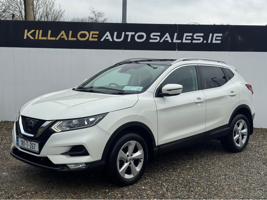 2018 Nissan Qashqai 1.5 SV SP 18 4DR sunroof €12,950