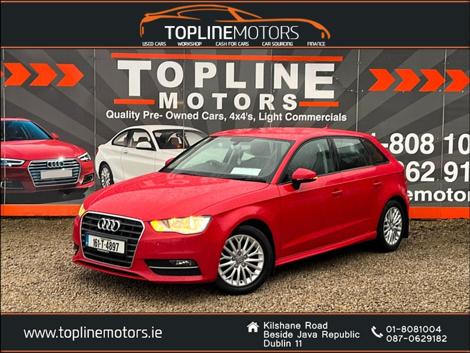 2016 Audi A3 ==1.6 TDI SE TECHNIK ULTRA//NEW NCT//SERVICED== €11,650