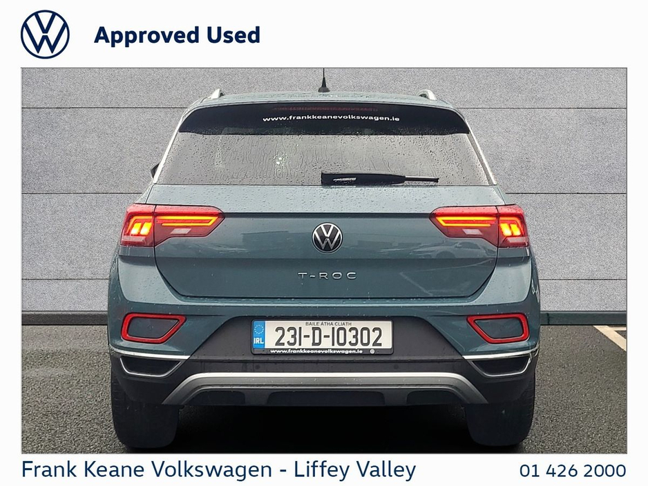 2023 Volkswagen T-Roc STYLE 1.0 TSI 110HP *ONE OWNER* *PETROL BLUE* *JOHANNESBURG ALLOYS* *REAR VIEW CAMERA* *ART VELOUR SEATS* *PCP AVAILABLE* €28,895