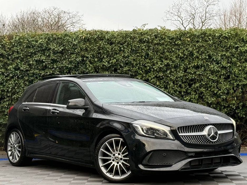 2018 Mercedes-Benz A Class A180 AMG-LINE 1.6 // TILT & SLIDE PAN ROOF // 18" DIAMOND CUT ALLOYS // FULL AMG-LINE SPORT INTERIOR €22,900