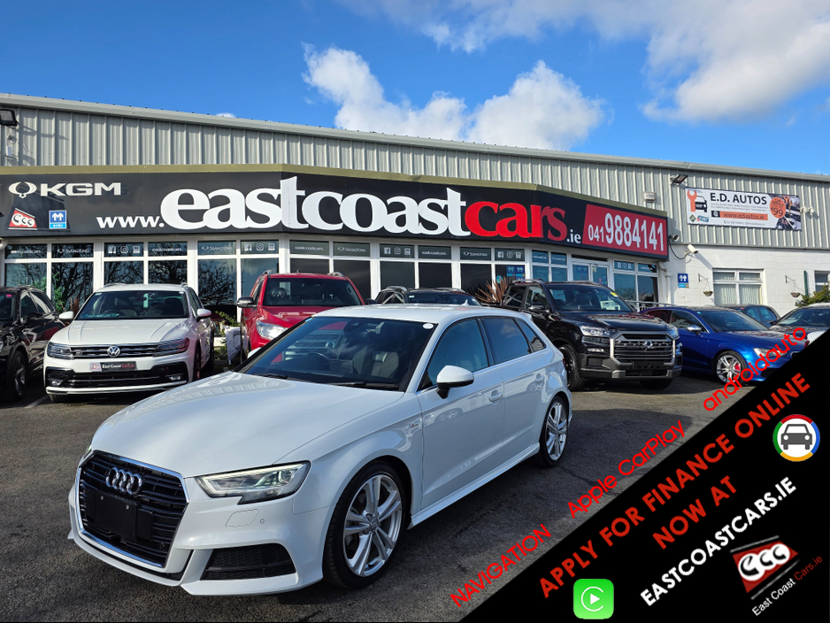 2019 Audi A3 1.4 TFSI  S-LINE EDITION / VIRTUAL COCKPIT SMARTPHONE INTERFACE- SATNAV - VIRTUAL COCKPIT - NAVIGATION REVERSING CAMERA  - PARKING SENSORS- LEATHER €23,500