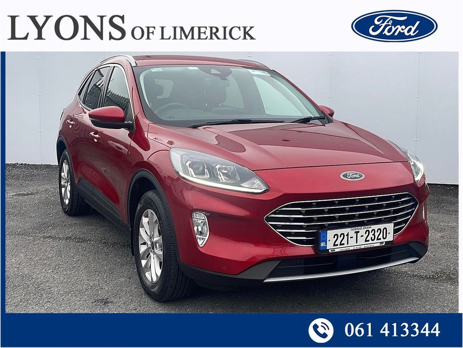2022 Ford Kuga 2.5 Duratec 190PS FHEV Titanium Auto €29,500