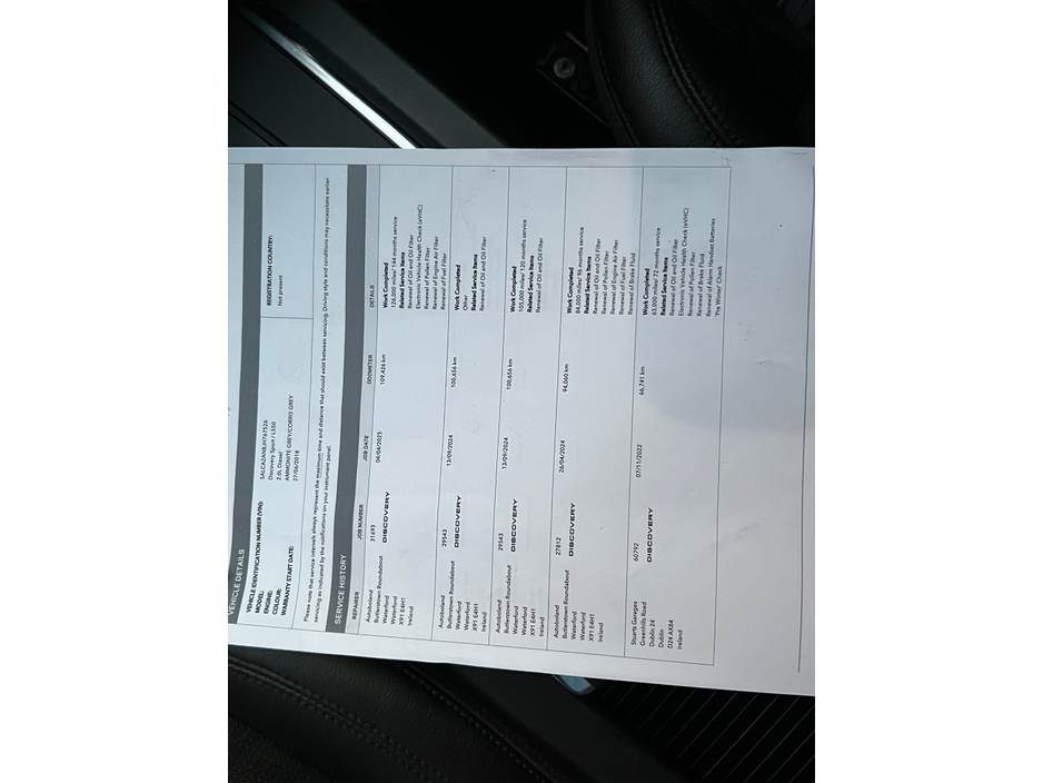 2018 Land Rover Discovery 2.0 TD4 SE 180 180PS 7SEATS AUTO €19,950