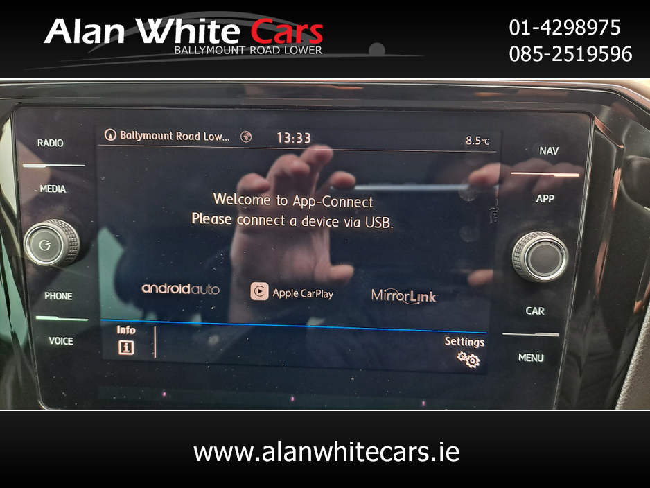 2019 Volkswagen Passat HIGHLINE 2.0 TDI MANUAL 6SPEED FWD 150HP 4DR €22,950