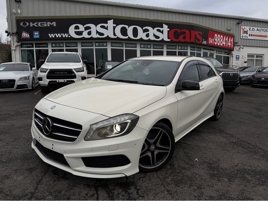 2014 Mercedes-Benz A Class ( 142 REG  A180 AMG INTERIOR HALF LEATHER SEATS / HI SPEC / SYSTEM LOW ROAD TAX BAND / SIMI DEALER €14,450
