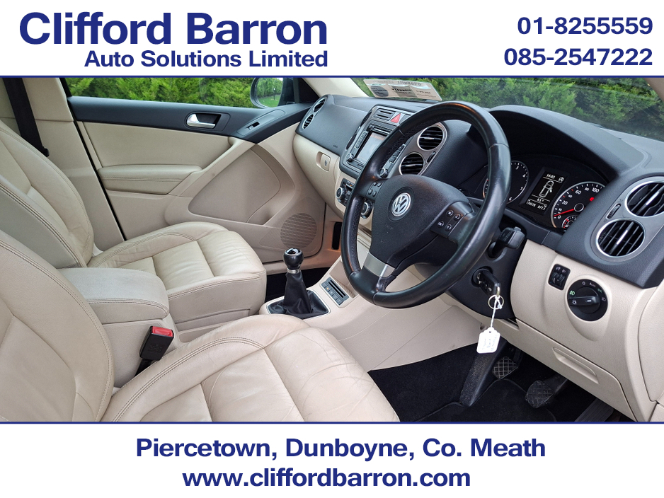 2010 Volkswagen Tiguan SPORT 2.0 TDI MANUAL 6SPEED FWD 140HP BLUEMOTION 5DR €6,750