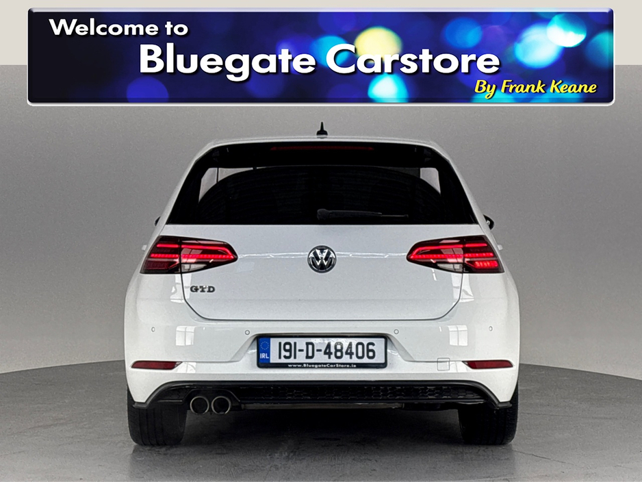 2019 Volkswagen Golf 2.0 TDI GTD DSG**DIGITAL DASH**TOUCH SCREEN MEDIA DISPLAY**REVERSE CAMERA**PARKING SENSORS**FRONT HEATED SEATS**DRIVE MODES**DUAL CLIMATE CONTROL**UPGRADED ALLOYS**KEYLESS START**FINANCE AVAILABLE** €24,995