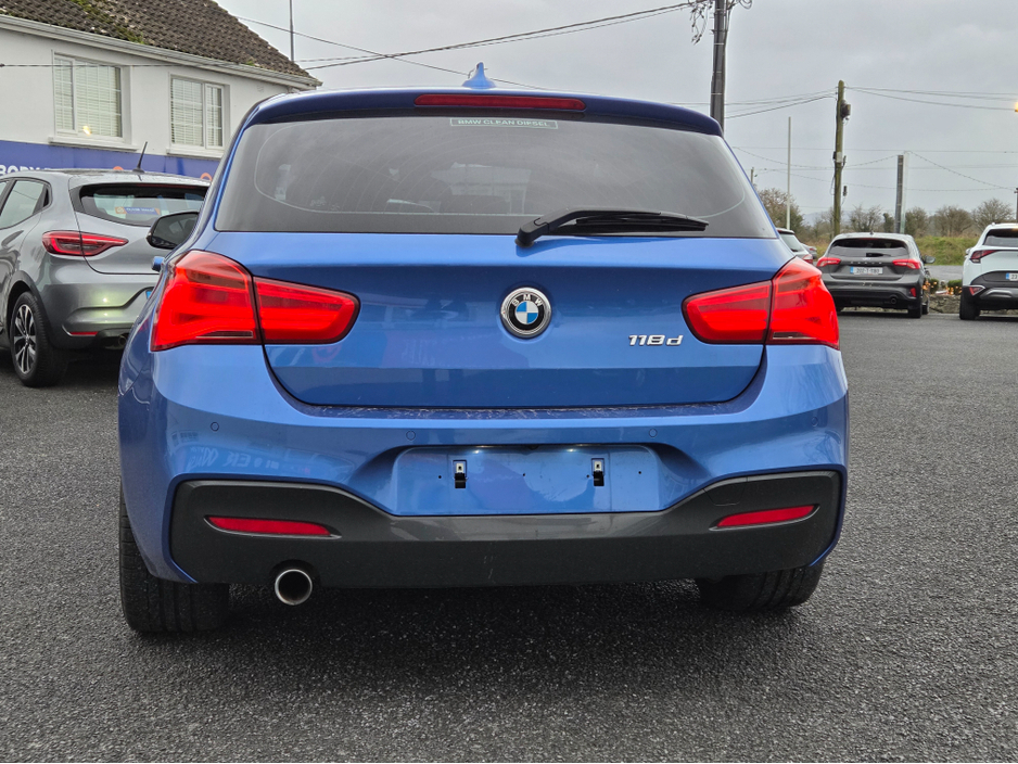 2016 BMW 1 Series Estoril Blue M sport 118 D €16,950