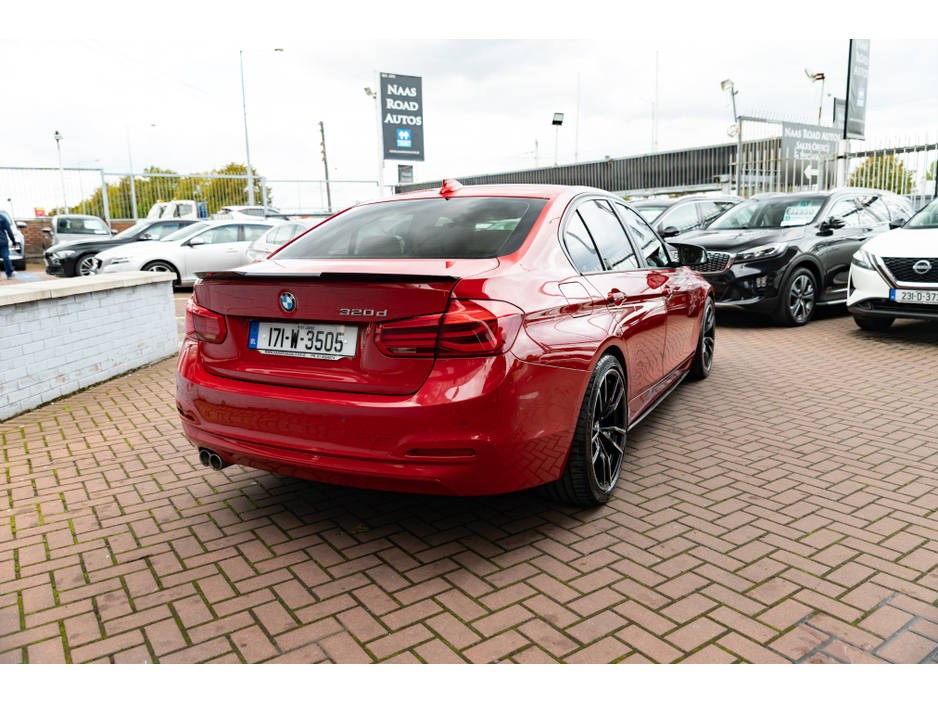 2017 BMW 3 Series 320D PLUS SE M-SPORT PACK IN MARLBOROUGH RED // BRAND NEW 19 INCH ALLOYS // IMMACULATE CONDITION // BUY WITH CONFIDENCE AA AND SIMI APPROVED DEALER 2025 // €14,950