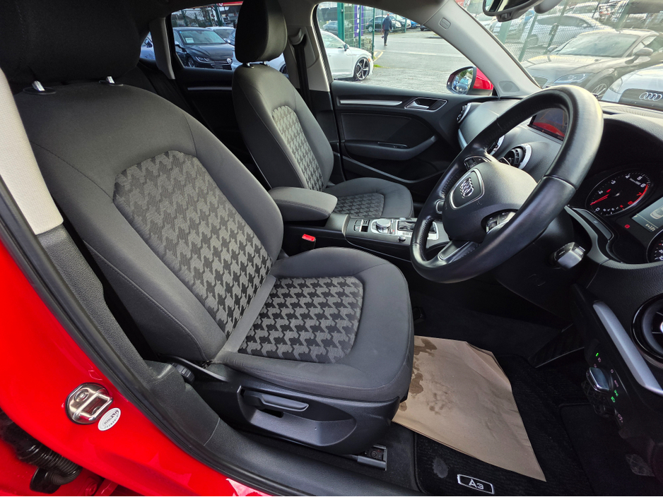2014 Audi A3 Saloon ( 142 REG ) SALOON 1.4 TFSI PRIVACY GLASS REVERSING CAMERA - PARKING SENSORS ALLOYS - SIMI DEALER - LOW ROAD TAX BAND €14,750