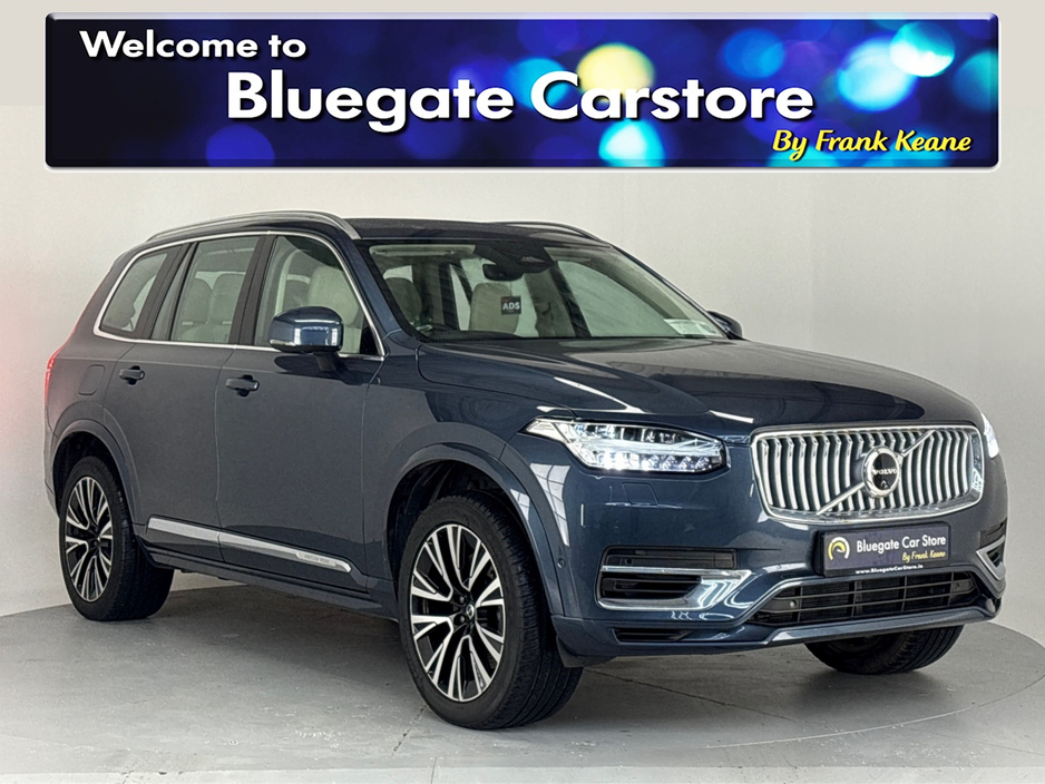 2023 Volvo XC90 T8 PHEV PLUS BRIGHT AWD 7 SEATER**PANORMAIC ROOF**HEATED CREAM LEATHER INTERIOR**MEMORY SEATS**HEATED MULTIFUNCTIONAL STEERING WHEEL**DIGITAL DASH**TOUCHSCREEN APPLE CARPLAY**HARMON KARDON SOUNDSYSTEM €61,995