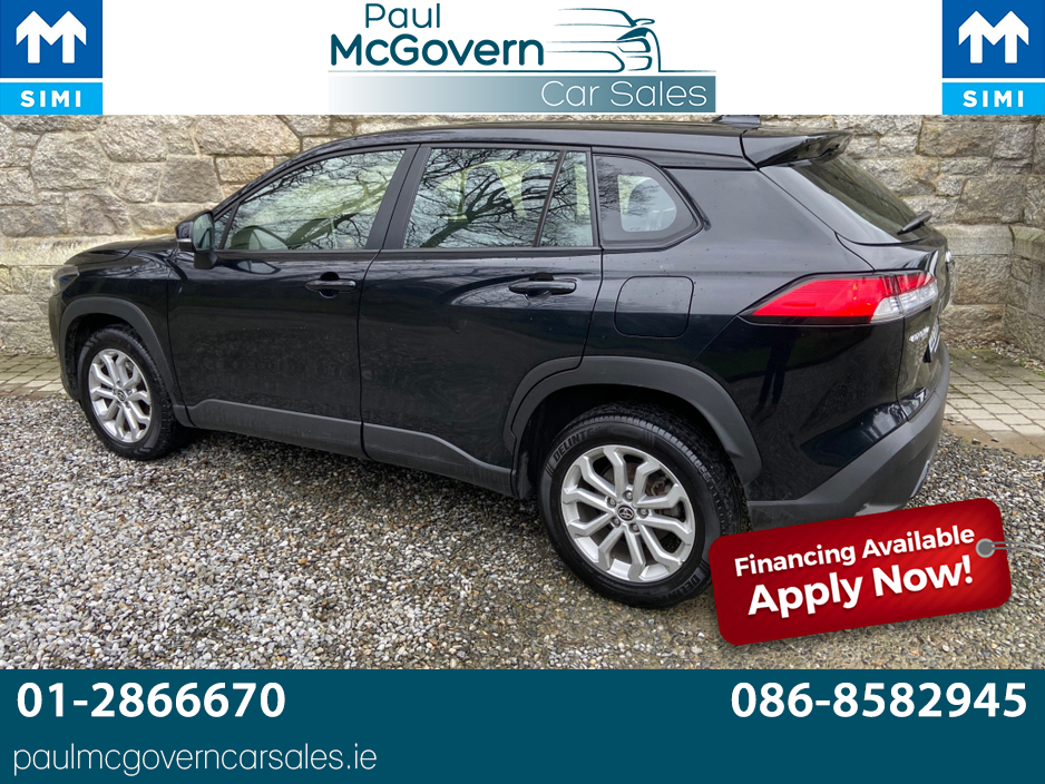 2023 Toyota Corolla Cross CROSS LUNA 1.8 AUTO**//**€190 ROAD TAX**//**REVERSE CAMERA**//**PARKING SENSORS**//**FINANCE ARRANGED**//**WARRANTY**//**BLUETOOTH**//**PART EXCHANGE**//**LANE CONTROL*8//**METALLIC BLACK! €28,888