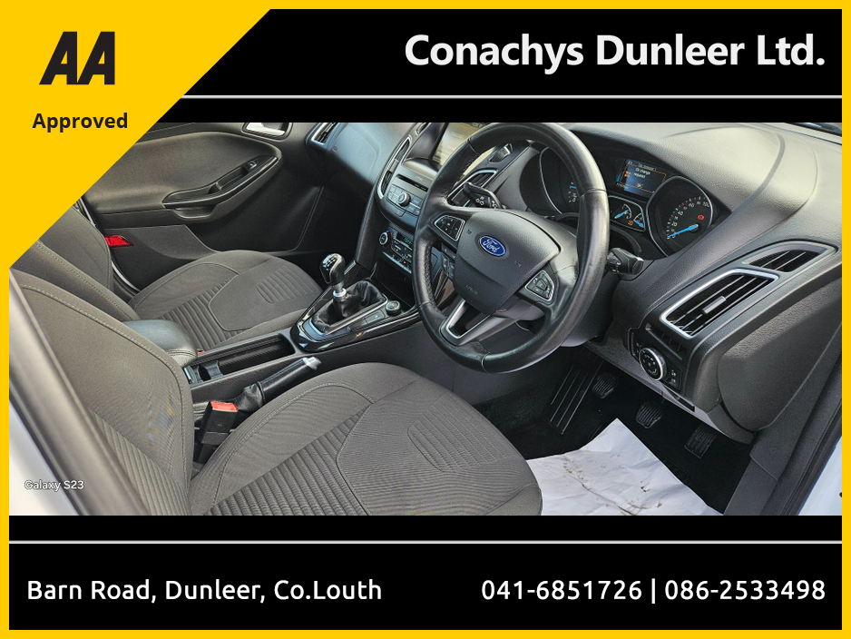 2016 Ford Focus TITANIUM 1.5 TD 95PS 6SPEED 4DR